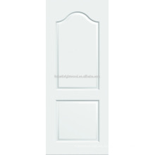 Huecos de la base pintado del arco blanco superior moldean puerta